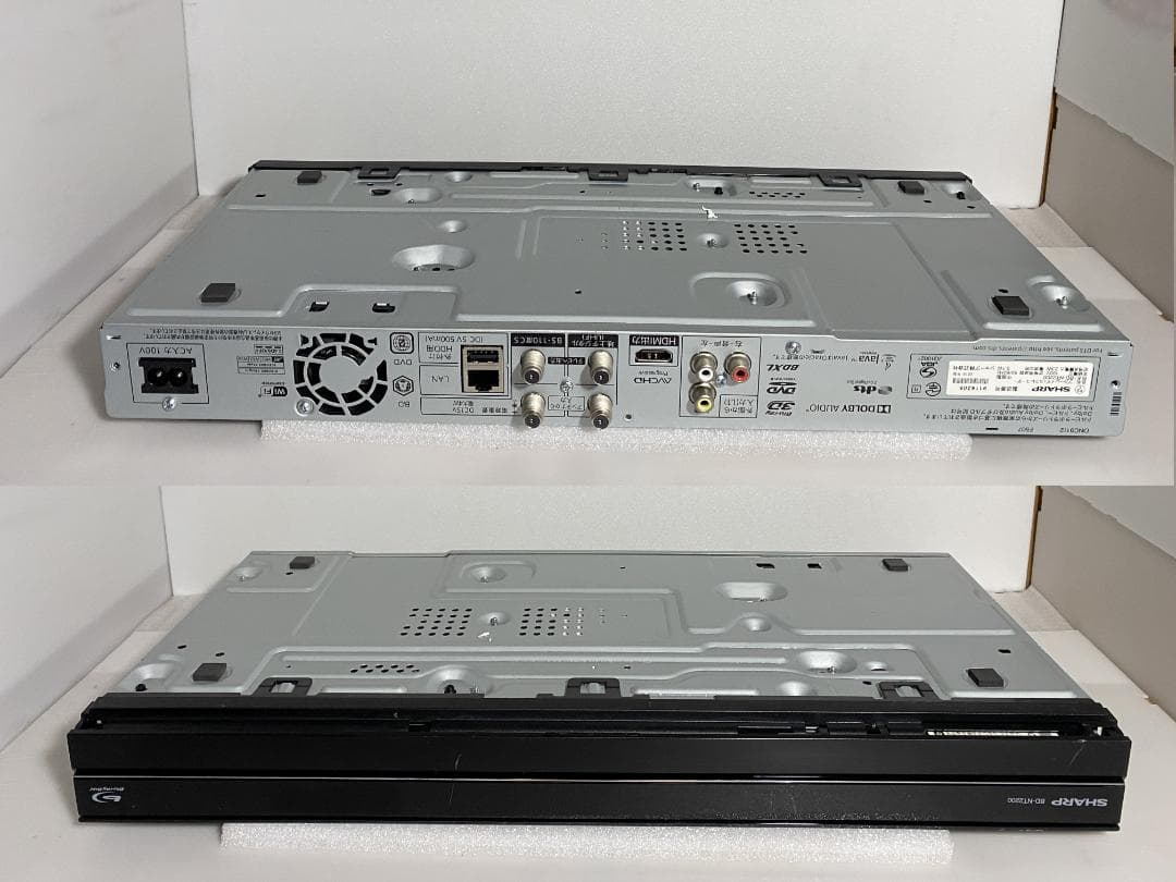 SHARP　BD-NT1200　18年製　「容量アップHDD:3TB」