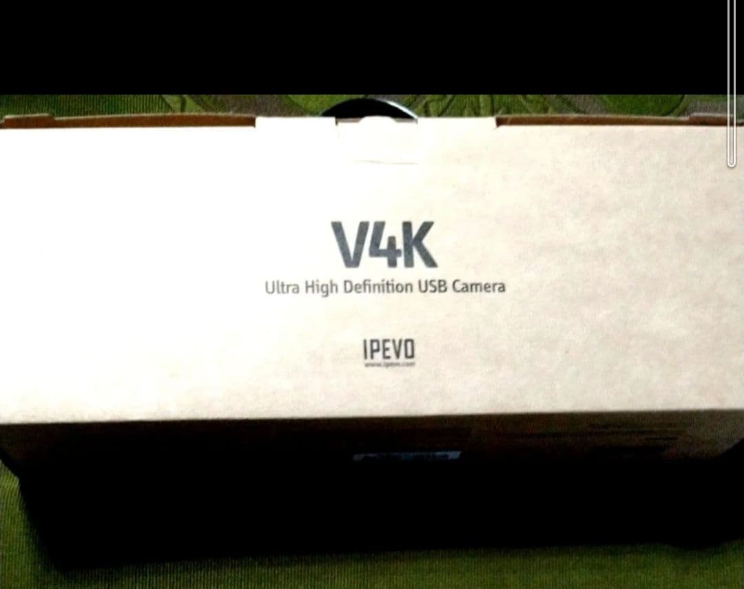 IPEVO V4K ウルトラハイデフィニション USBカメラ