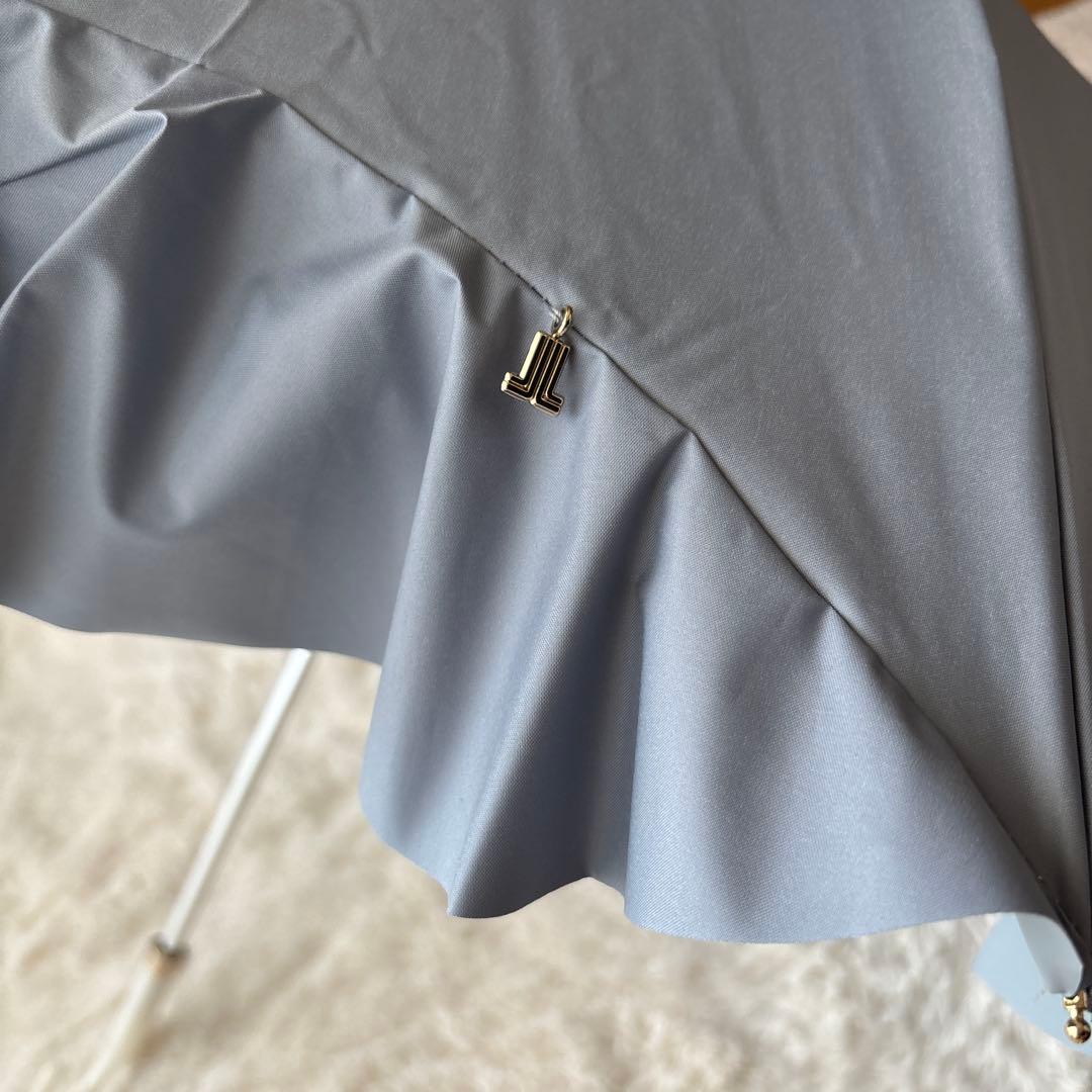 新品　ランバンオンブルー　晴雨兼用 日傘　グレー　送料込み