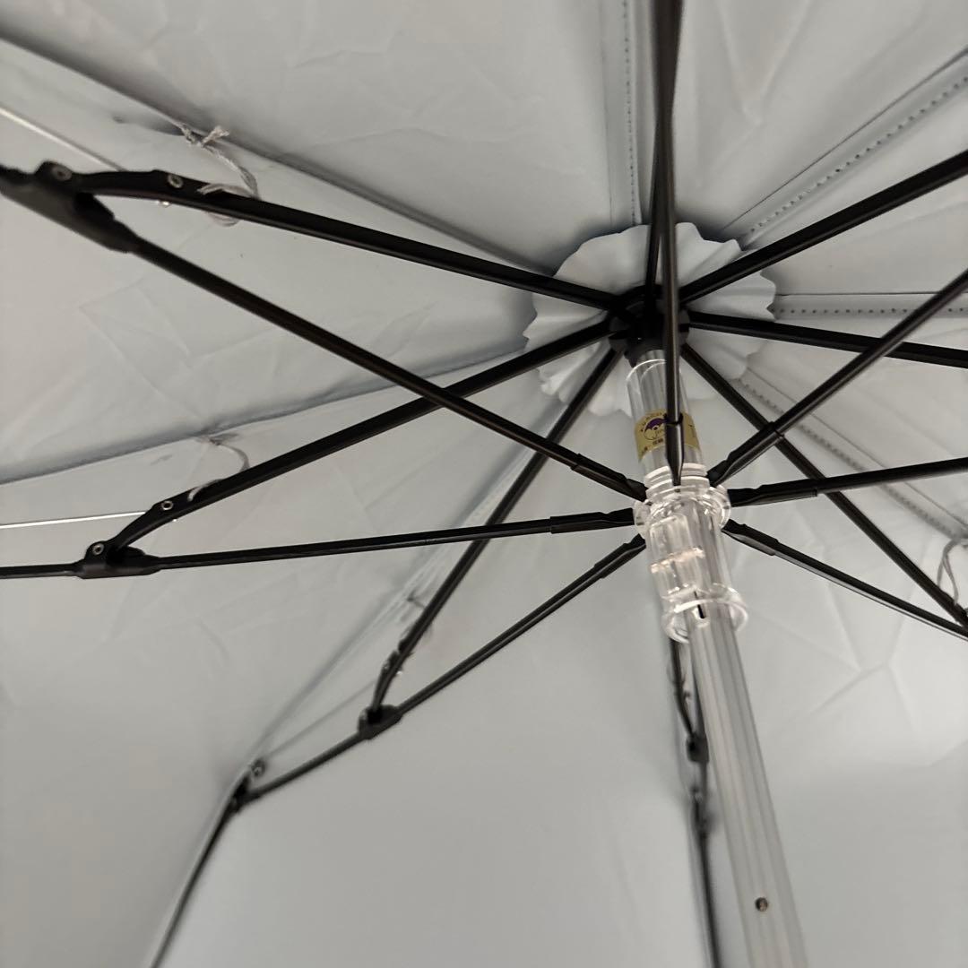 新品　ランバンオンブルー　晴雨兼用 日傘　グレー　送料込み