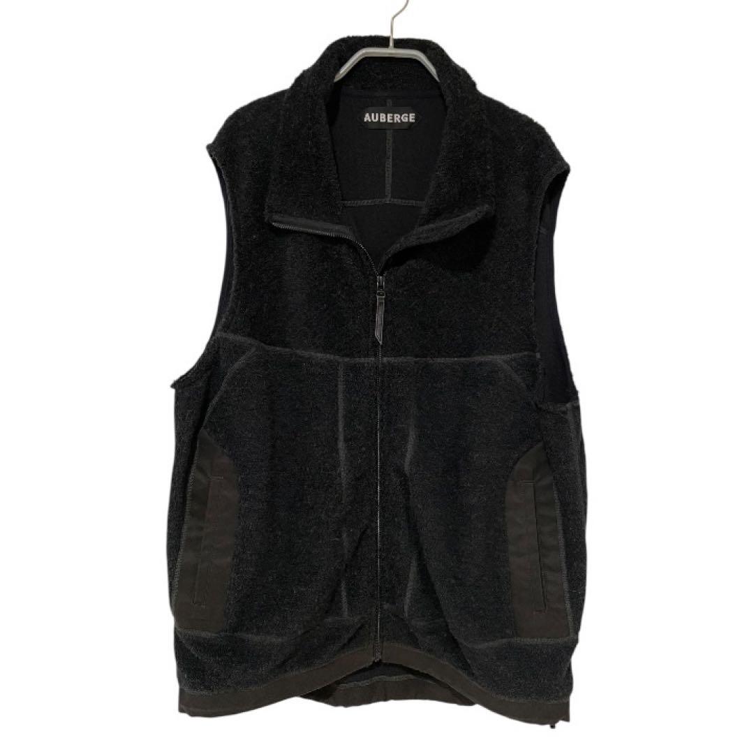 AUBERGE BIBURY フリース ベスト グリーン 44