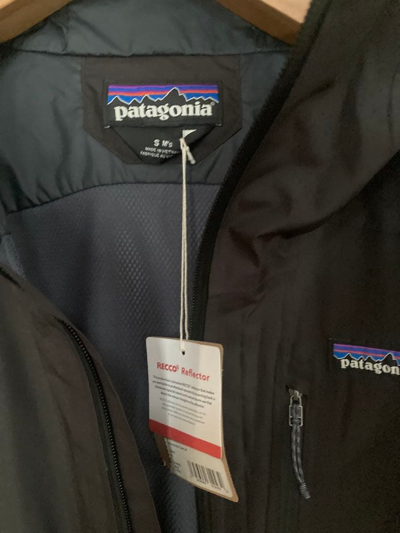 パタゴニア メンズ パウダータウンジャケット サイズS ブラック