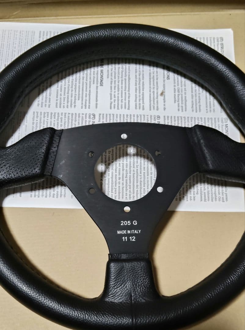 OMP TRECENTO UNO ブラック OD1989NN Φ30 ホーン付き