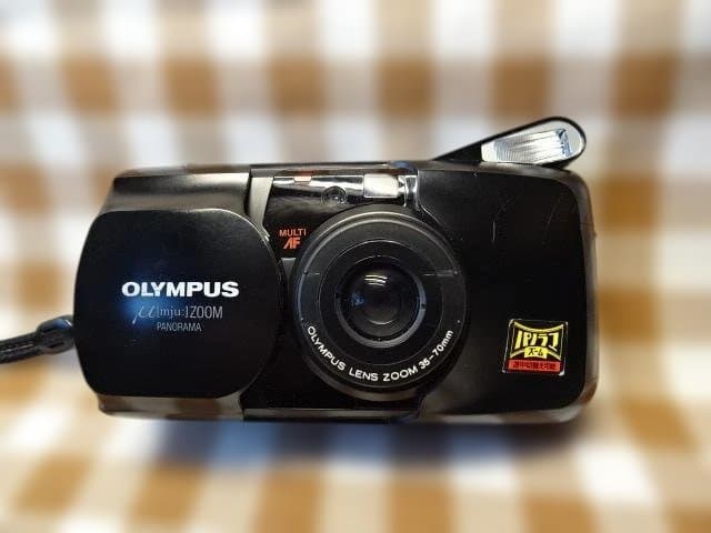 OLYMPUS μ[mju:] ZOOM PANORAMA カメラ 昭和レトロ