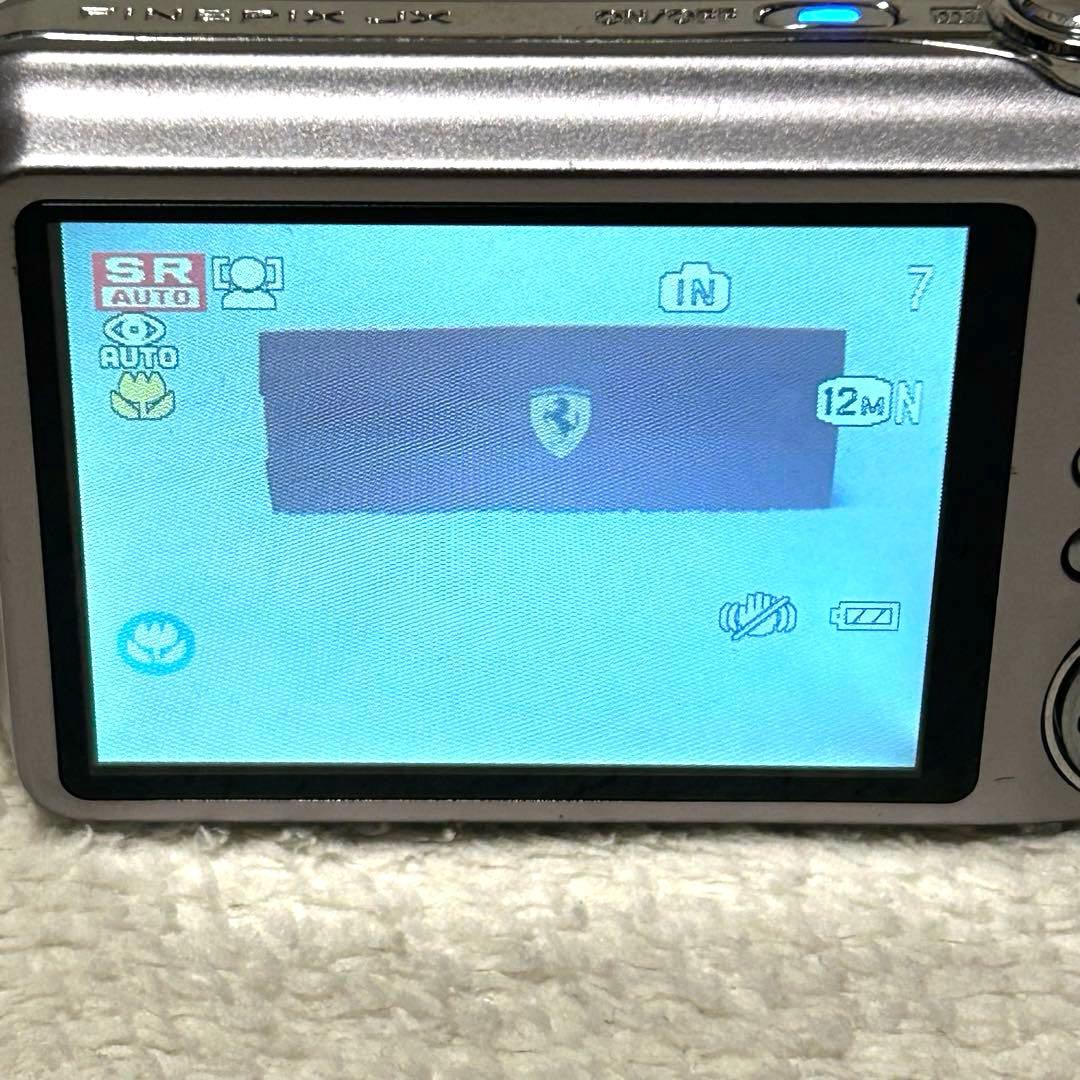 【美品 動作OK やや訳アリ】富士フイルム FinePix JX200 シルバー