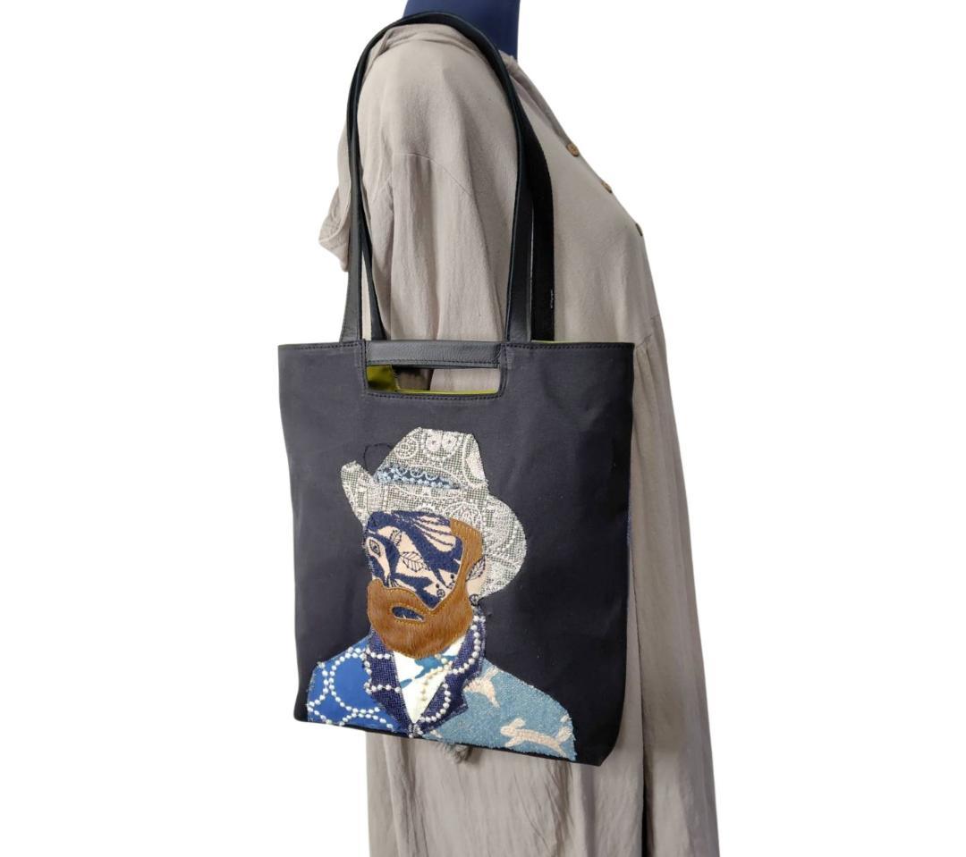 【専用】/ちょうちょ×ゴッホカケラパッチWフェイス/A4ショルダートートマ