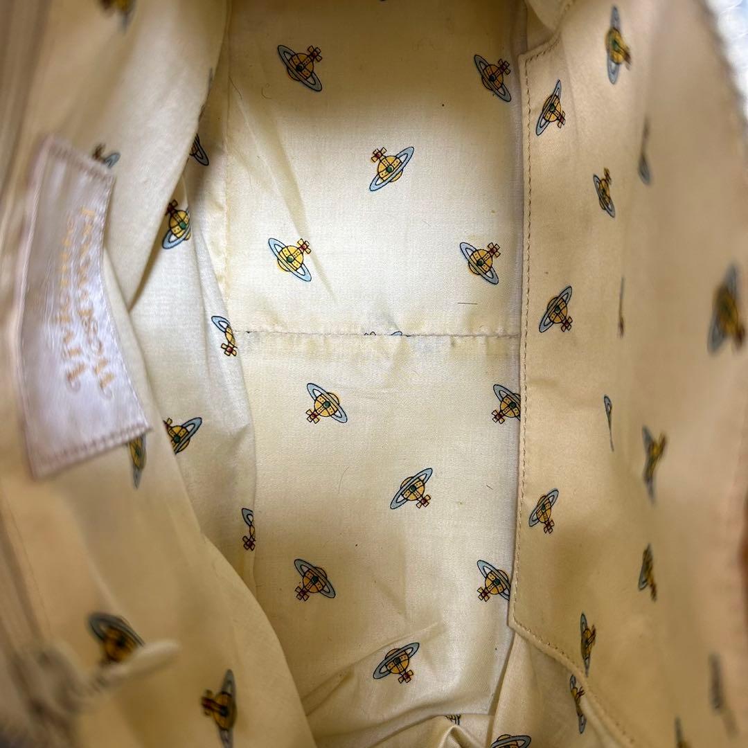 【極美品】ヴィヴィアンウエストウッド ヤスミン ハンドバッグ アニマル オーブ