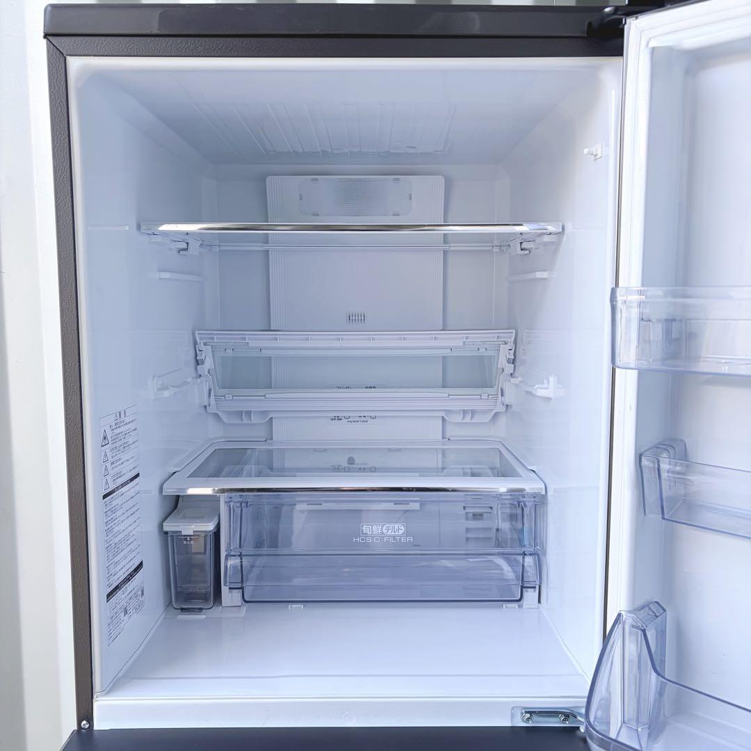 運搬取付無料！ウッディブラウン純正AQUA旬鮮チルドおしゃれ冷蔵庫！完動超美品！