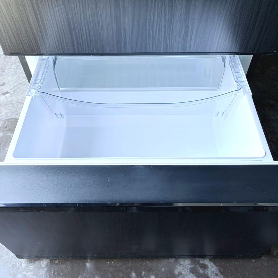 運搬取付無料！ウッディブラウン純正AQUA旬鮮チルドおしゃれ冷蔵庫！完動超美品！