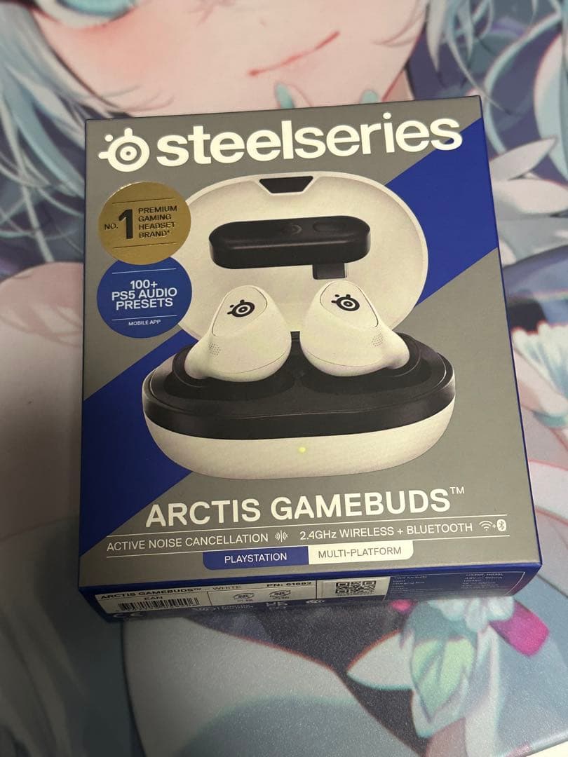 中田様SteelSeries Arctis Gamebuds ワイヤレスイヤホン