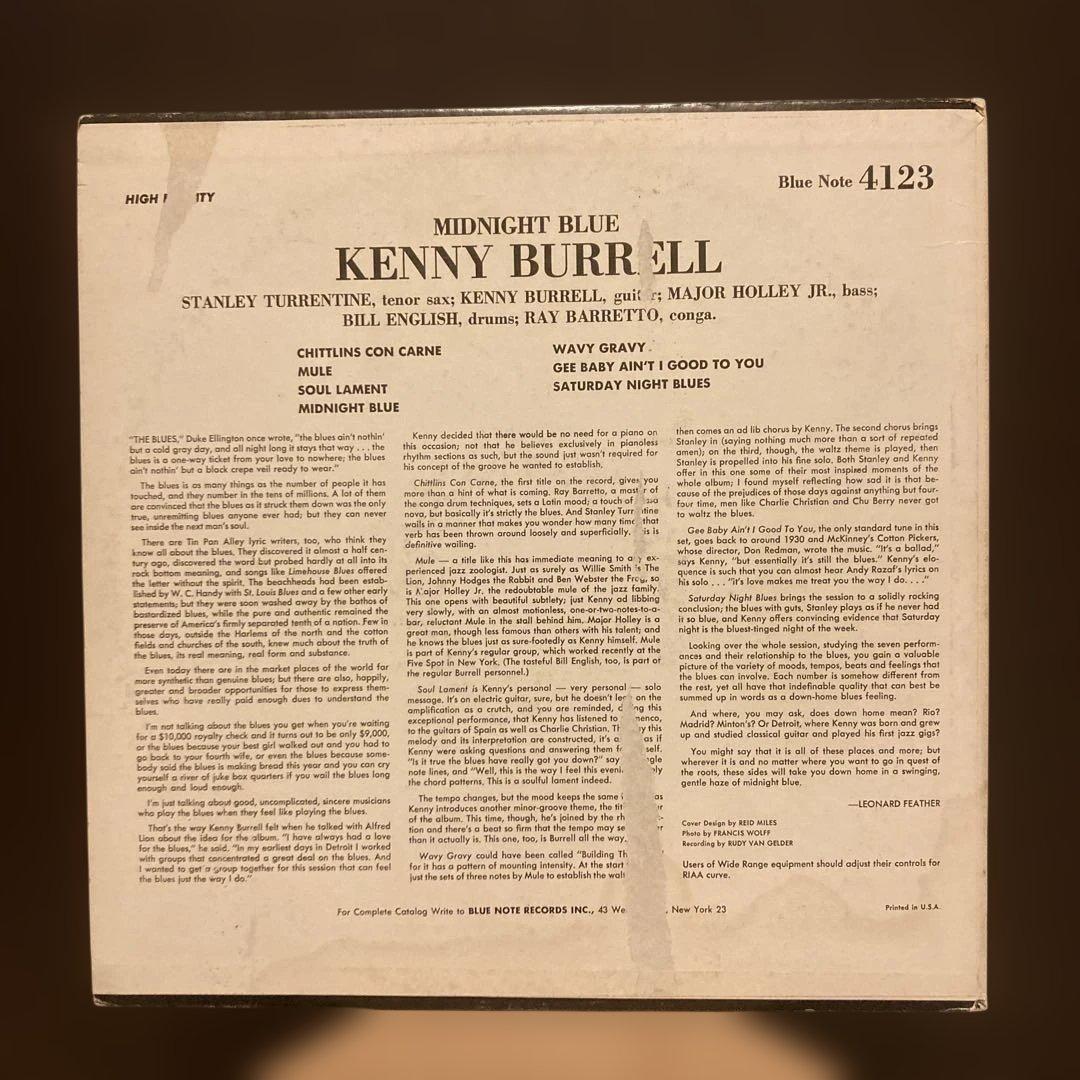 blue note BLP4123 mono 刻印 ブルーノート　ジャズレコード