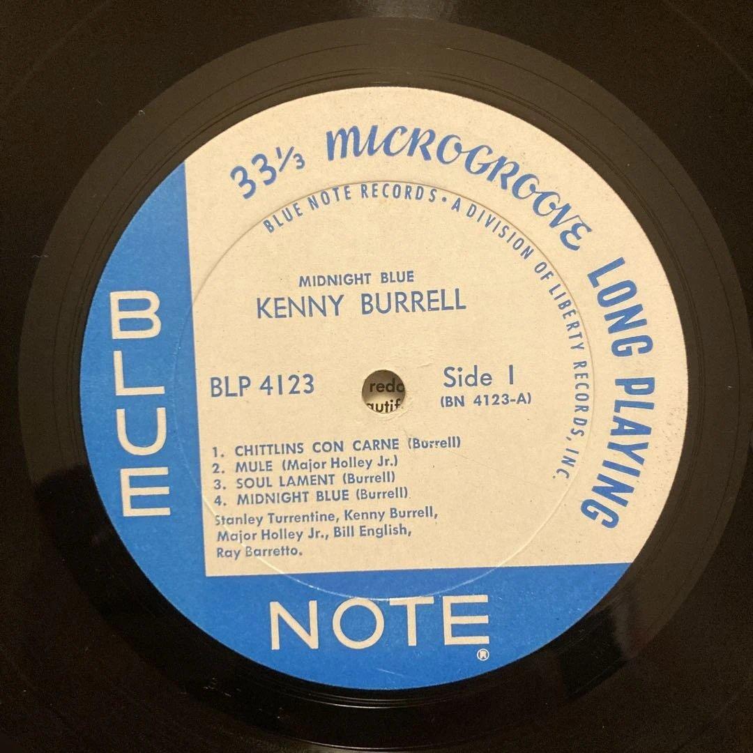 blue note BLP4123 mono 刻印 ブルーノート　ジャズレコード