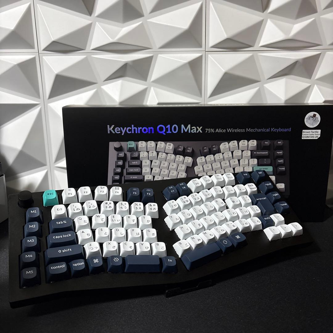 Keychron Q10 Max 75% アリス配列 キーボード