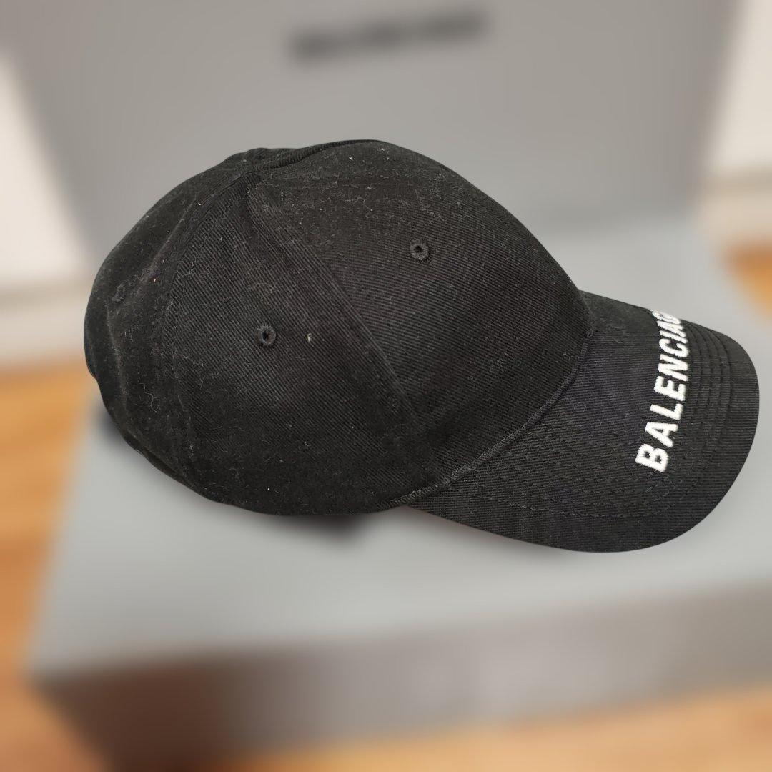 美品✨️BALENCIAGA ブラックキャップ