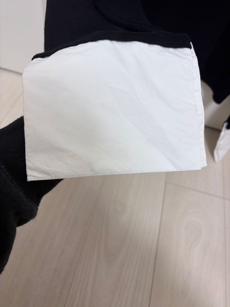 LagunaMoon シャツカラーカフスニットプルオーバー