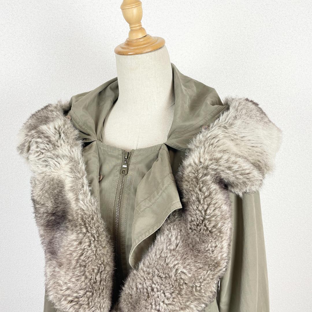 TORNADO MART femme ファー コート モッズコート