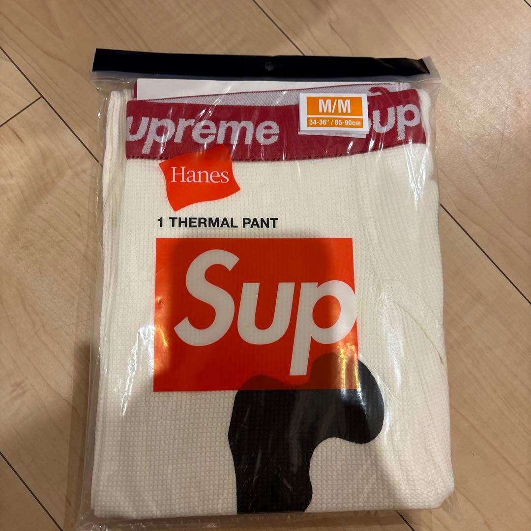 MサイズSupreme x Hanes Bones Thermal Pant