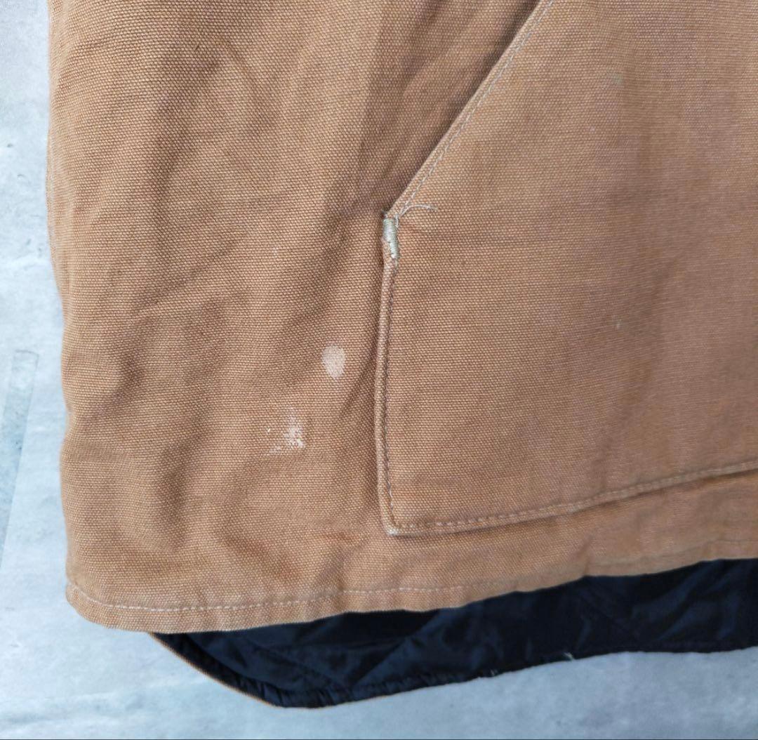 Carhartt ダックベスト 中綿UFCW キャメル 3XL 状態良好
