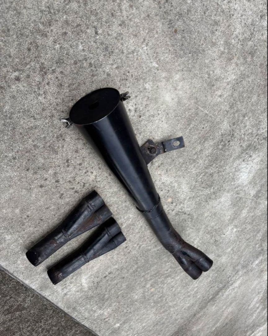 メガホンマフラー 4発用