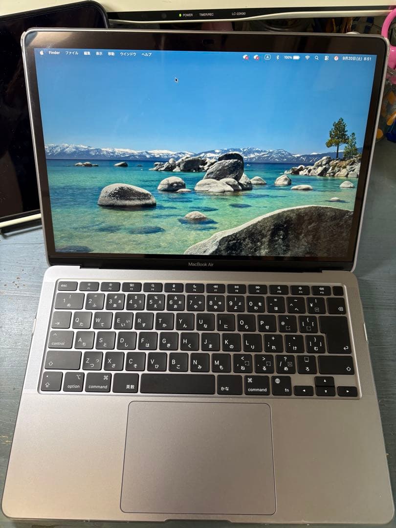 Apple MacBook Air M1 256GB スペースグレー 本体