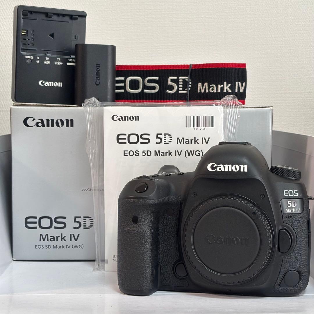 【美品】Canon EOS 5D Mark IV ショット数 20,591枚