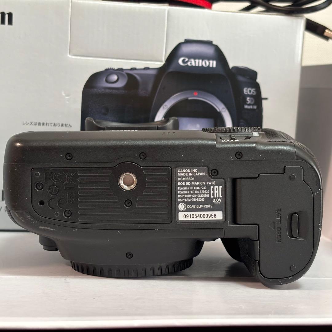 【美品】Canon EOS 5D Mark IV ショット数 20,591枚