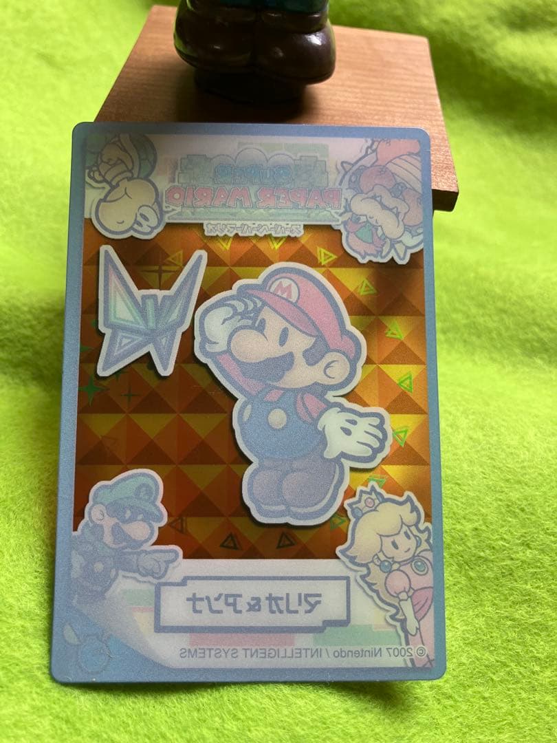 【他出品無し!!!】スーパーペーパーマリオ マリオ＆アンナ クリアカード➕おまけ