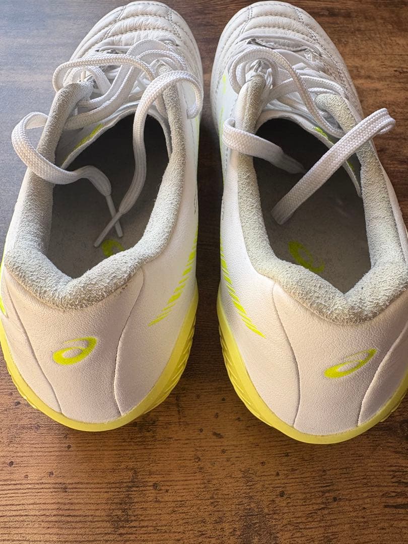 asics DS LIGHT X-FLY5 サッカーシューズ ホワイト/イエロー