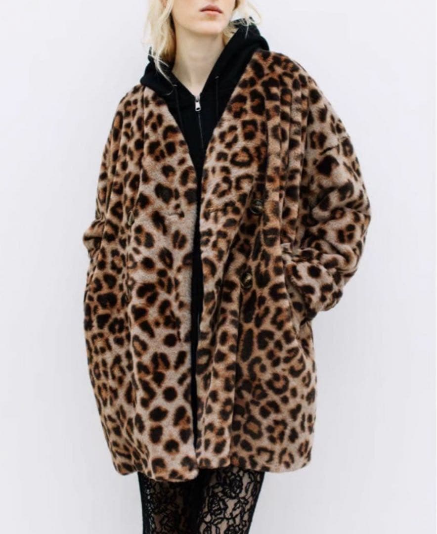 新品未使用　WCJ ダブルシージャパン レオパードコート