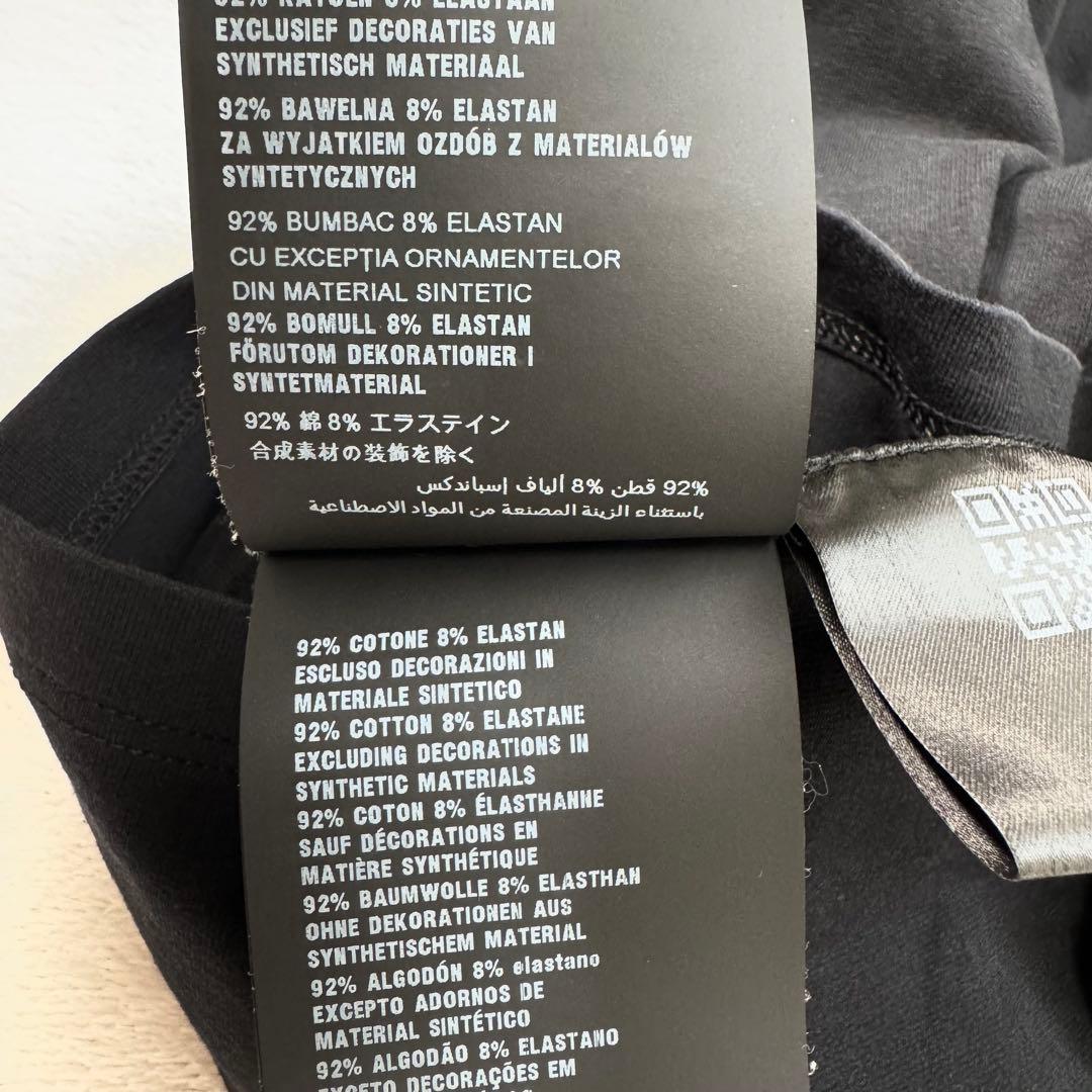 PRADA プラダ 胸ポケ ロゴ ポロシャツ XXL ブラック