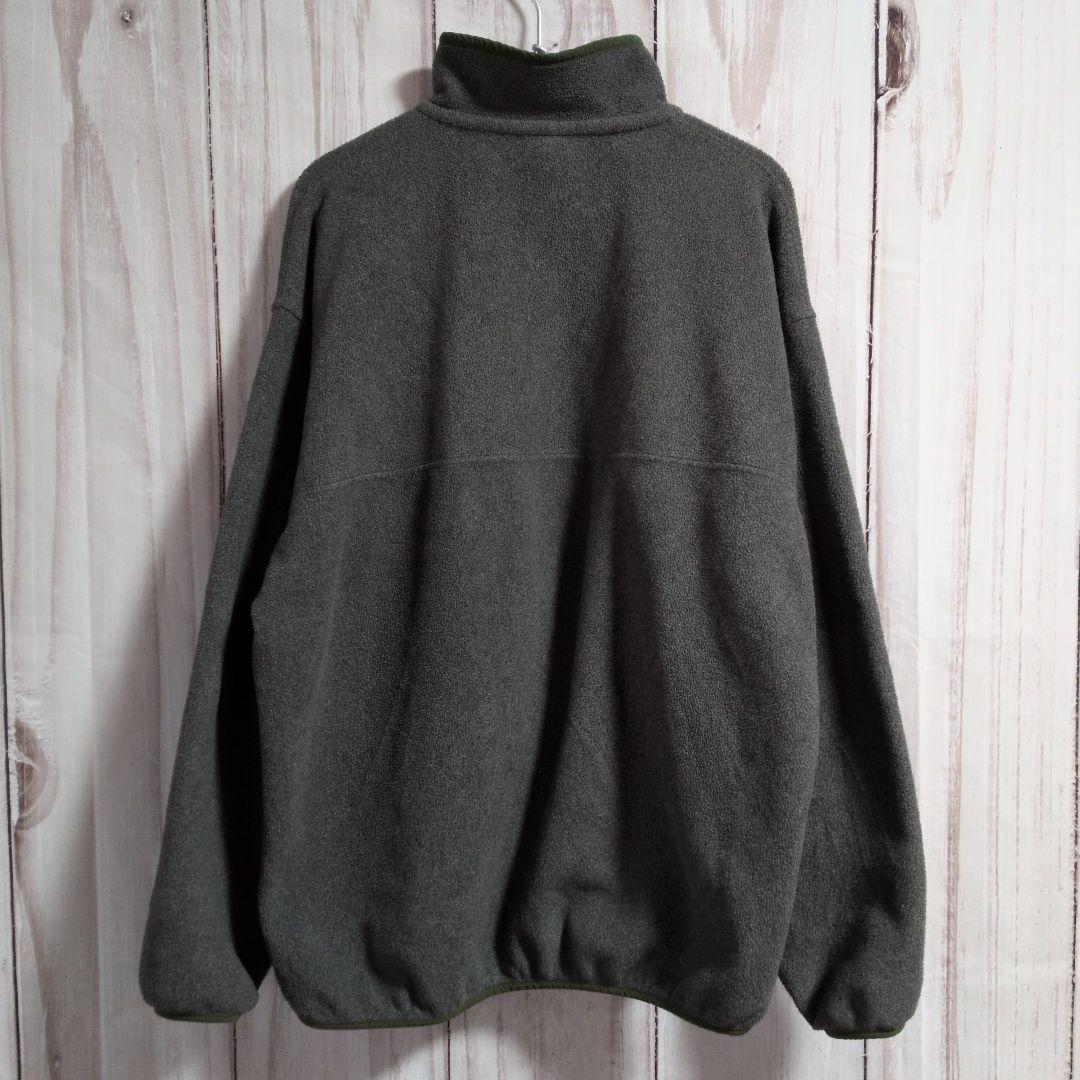 patagonia パタゴニア　ハーフボタンフリース　シンチラ　ワンポイントロゴ