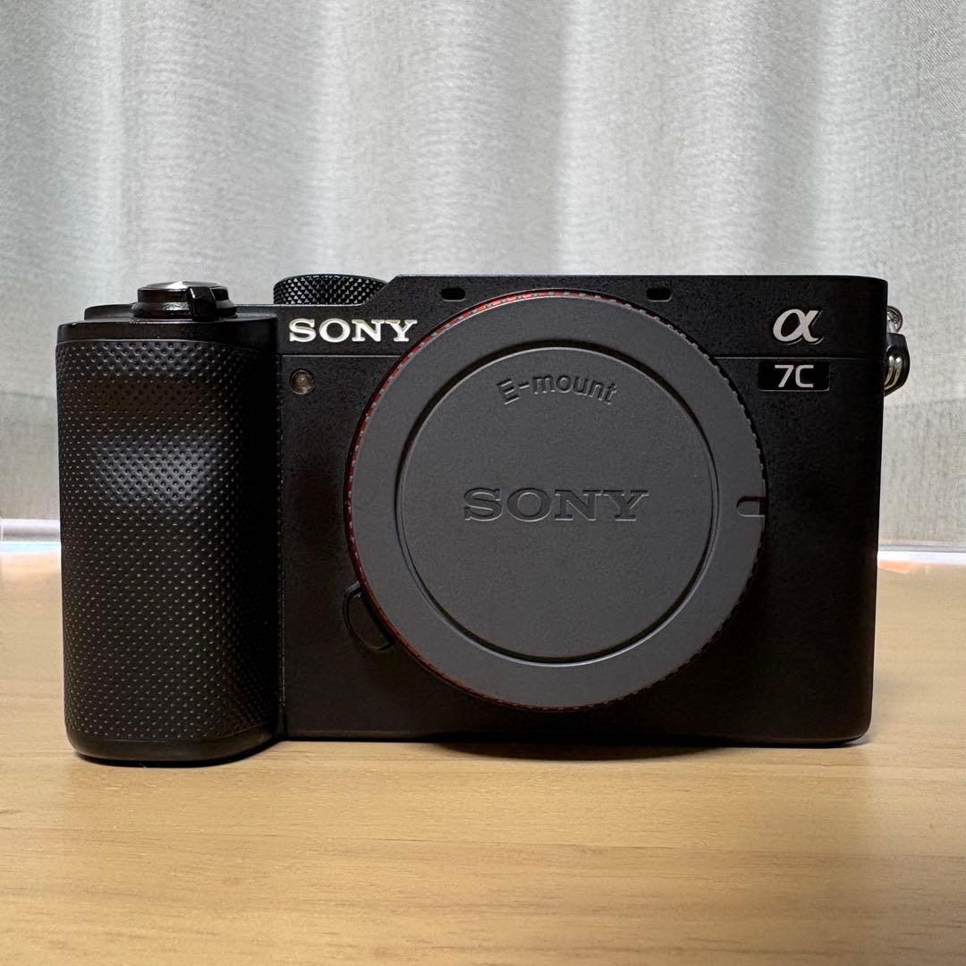 SONY α7C ミラーレスカメラ 本体•付属品＋未使用アンカーリンクス付き