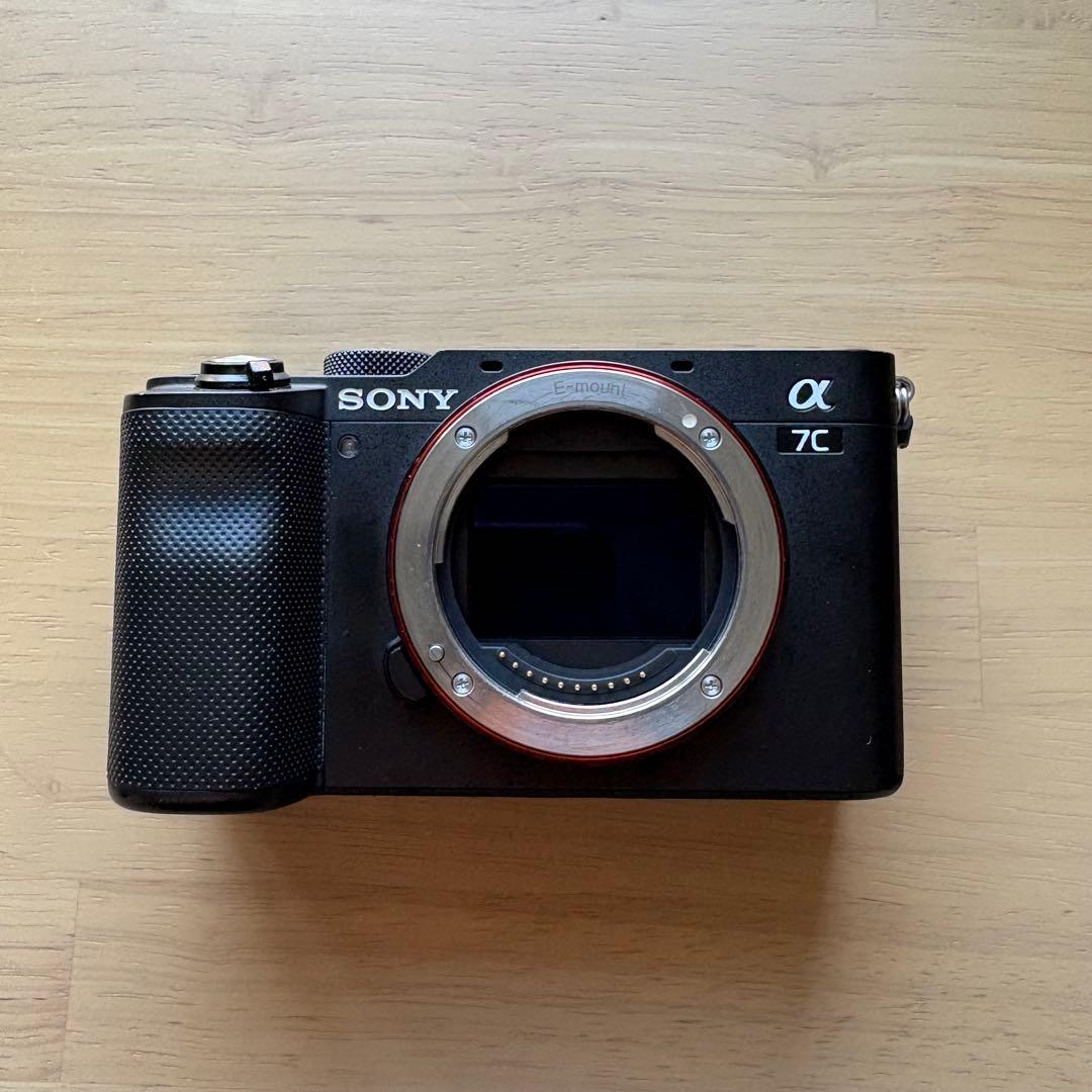 SONY α7C ミラーレスカメラ 本体•付属品＋未使用アンカーリンクス付き