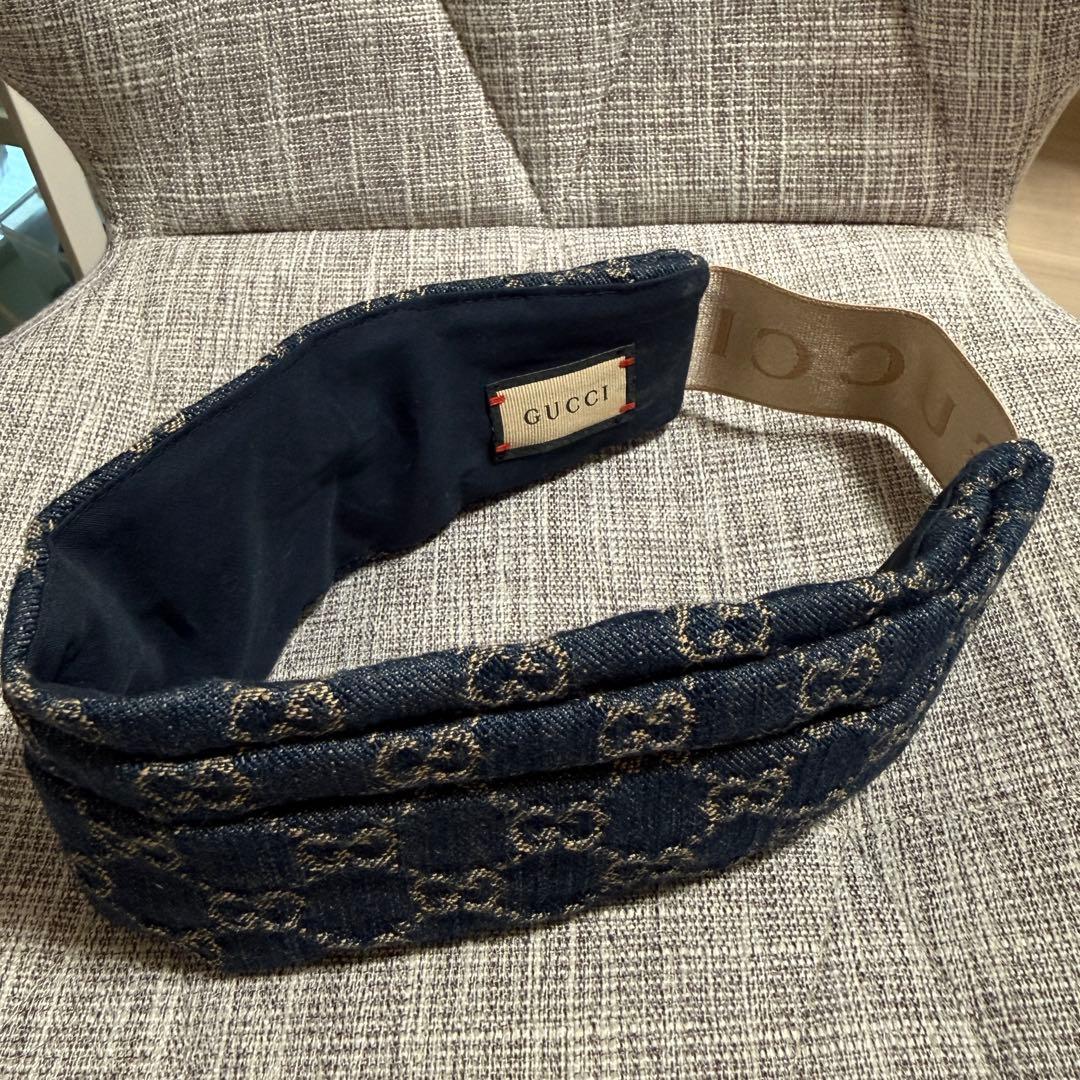 t*i様 GUCCIデニムヘアバンド