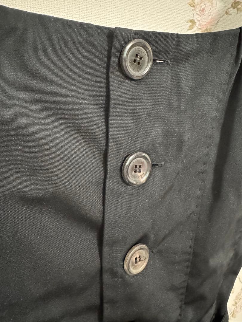 LOUIS VUITTON ノースリーブミニワンピース 36 ブラック