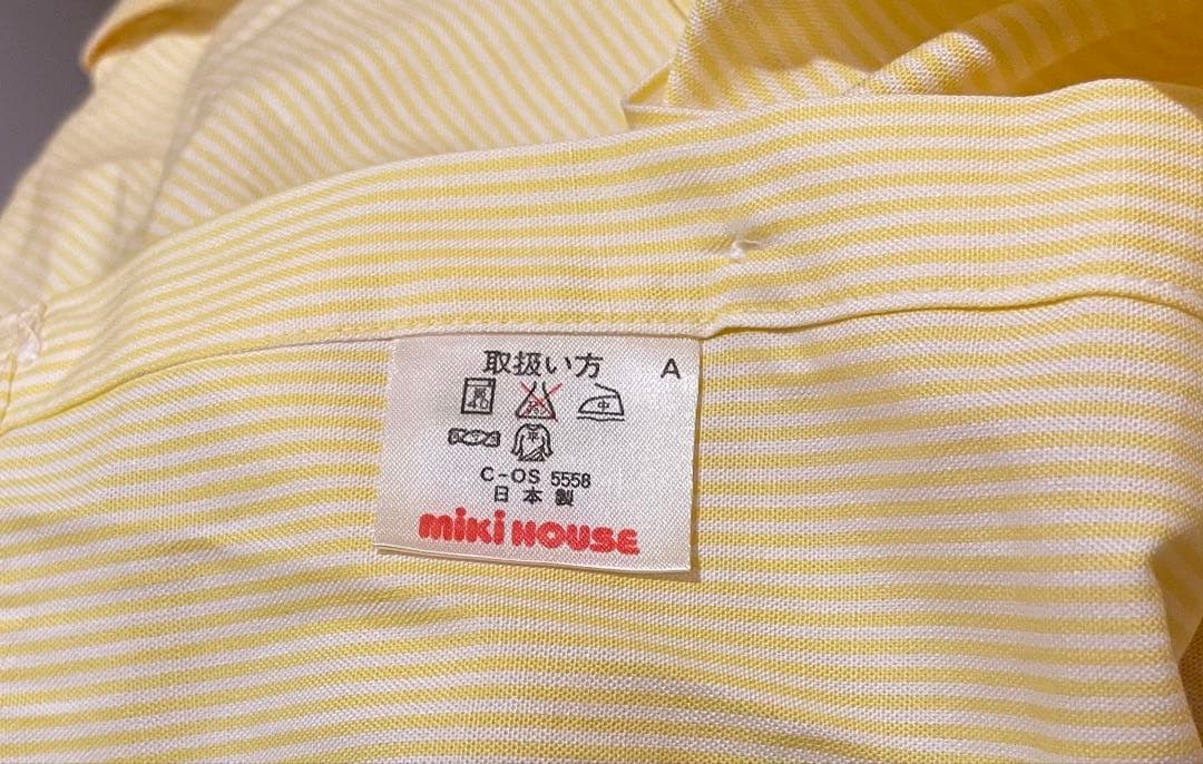 ミキハウス　ブラウス　ダルマオール　ロンパース　平成レトロ
