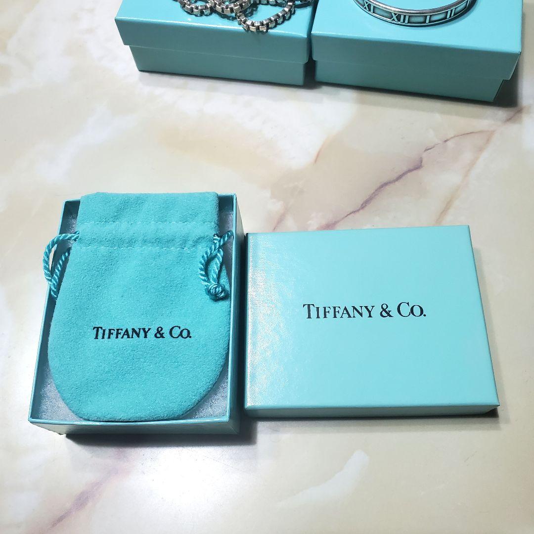 ティファニー 925 750 k18 リング バングル セット フック&アイ