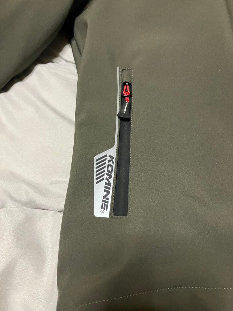 [KOMINE]ジャケットソフトシェルウィンターパーカ-Deep Olive M