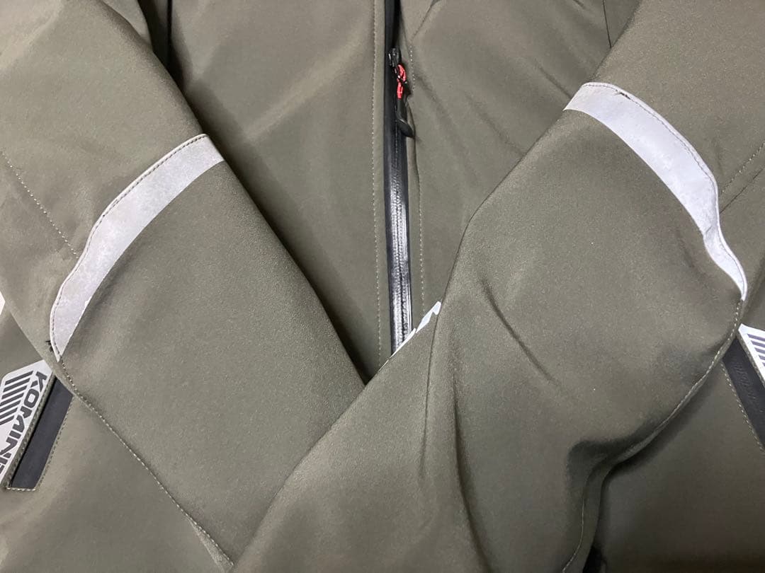 [KOMINE]ジャケットソフトシェルウィンターパーカ-Deep Olive M