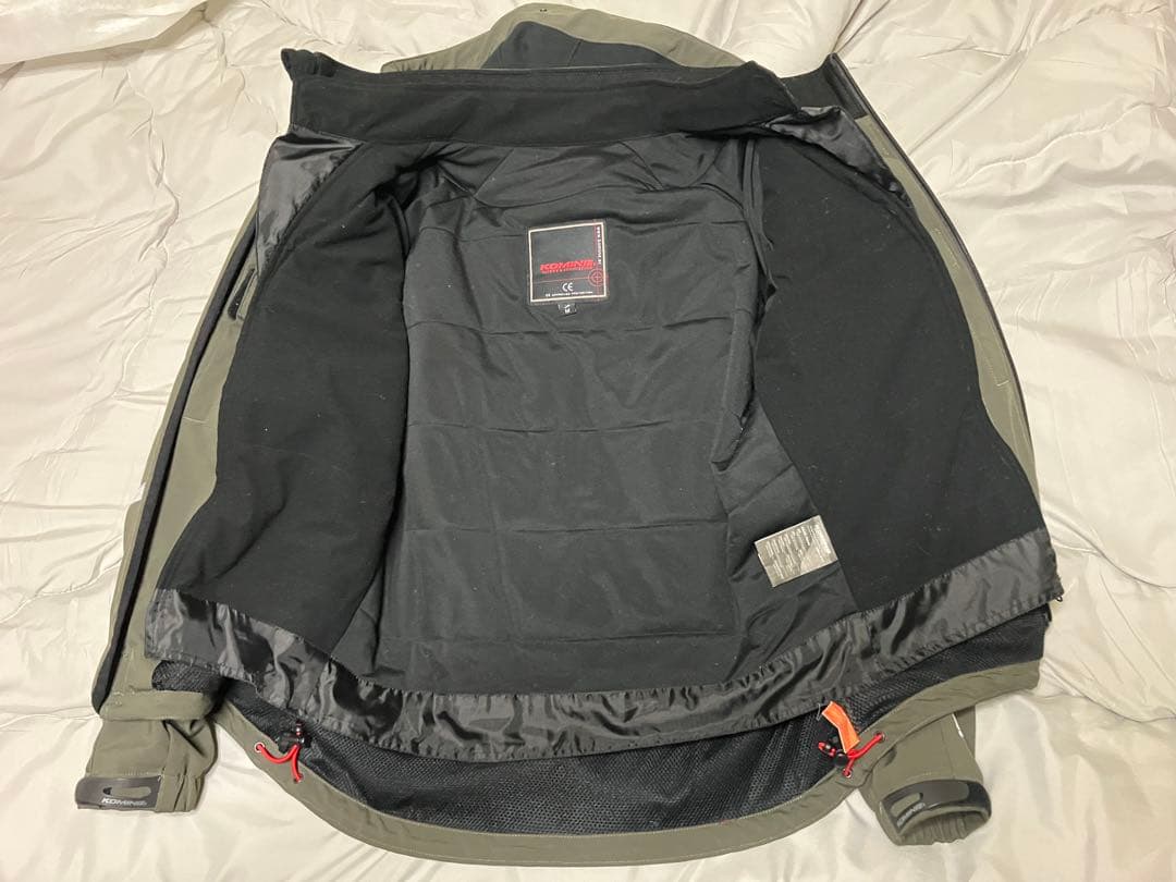 [KOMINE]ジャケットソフトシェルウィンターパーカ-Deep Olive M