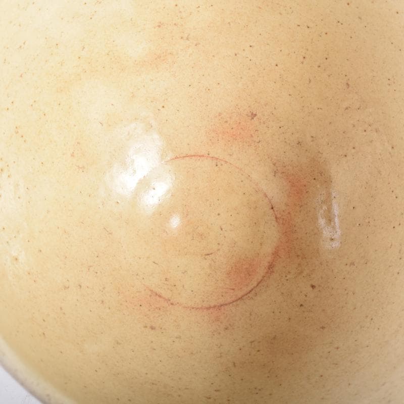 茶道具　志野焼　絵志野　西山窯　数茶碗　五客　合わせ箱　V　7016A