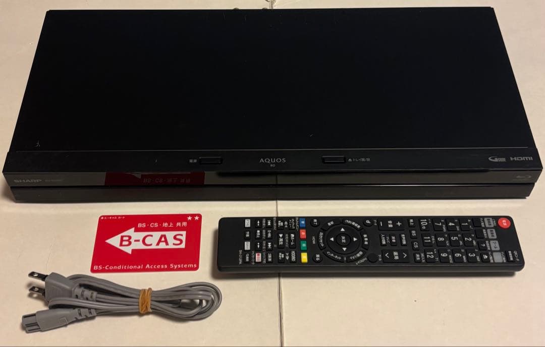 シャープ ブルーレイレコーダー アクオス BD-NS500