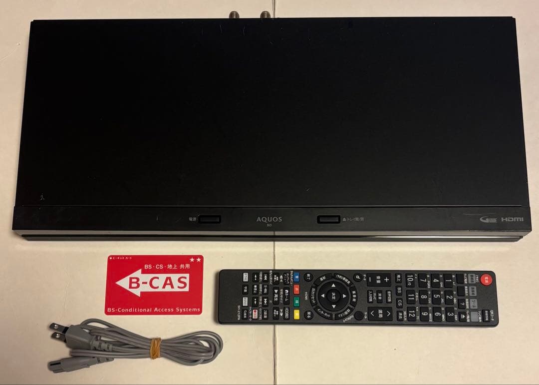 シャープ ブルーレイレコーダー アクオス BD-NS500