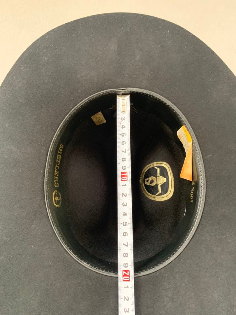 ステットソン ウエスタンハット　SHEPLERS 7 4/1サイズ