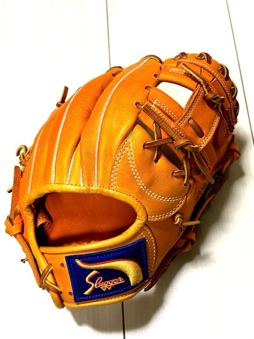 スラッガー 軟式　内野手用グローブ松井稼頭央メジャー使用モデル　KSN-25SE