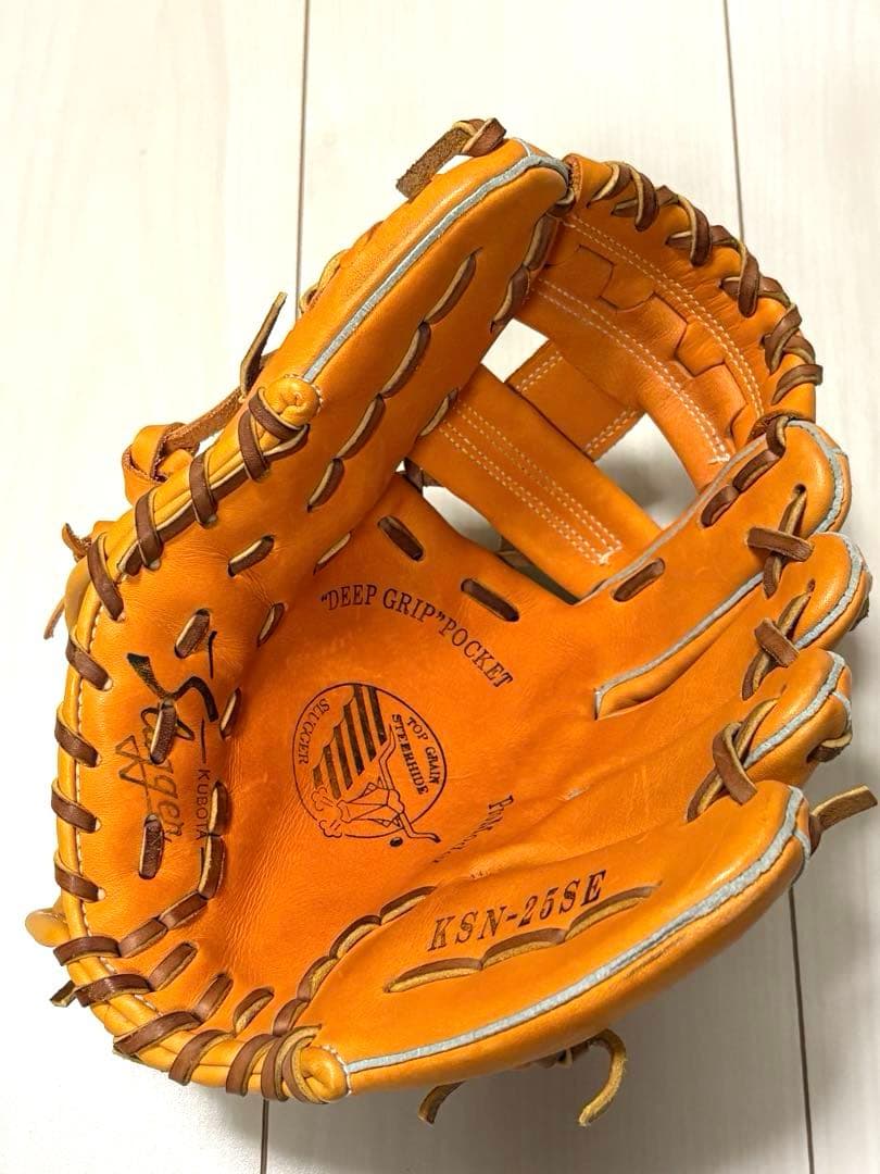 スラッガー 軟式　内野手用グローブ松井稼頭央メジャー使用モデル　KSN-25SE