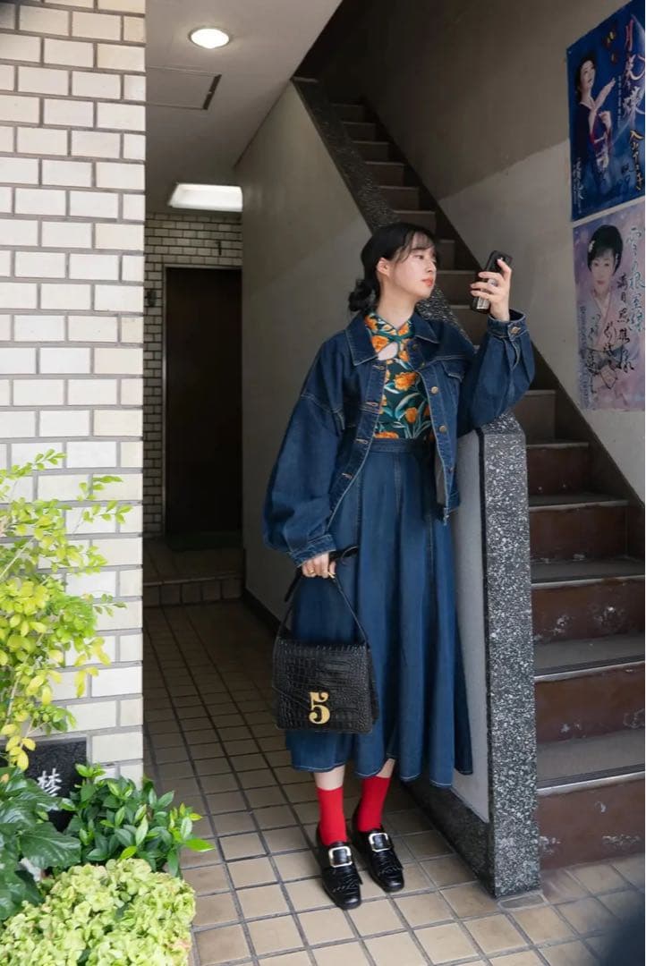 TNEWTIES マウスウォッシュを飲んじゃった デニムジャケット新品未使用