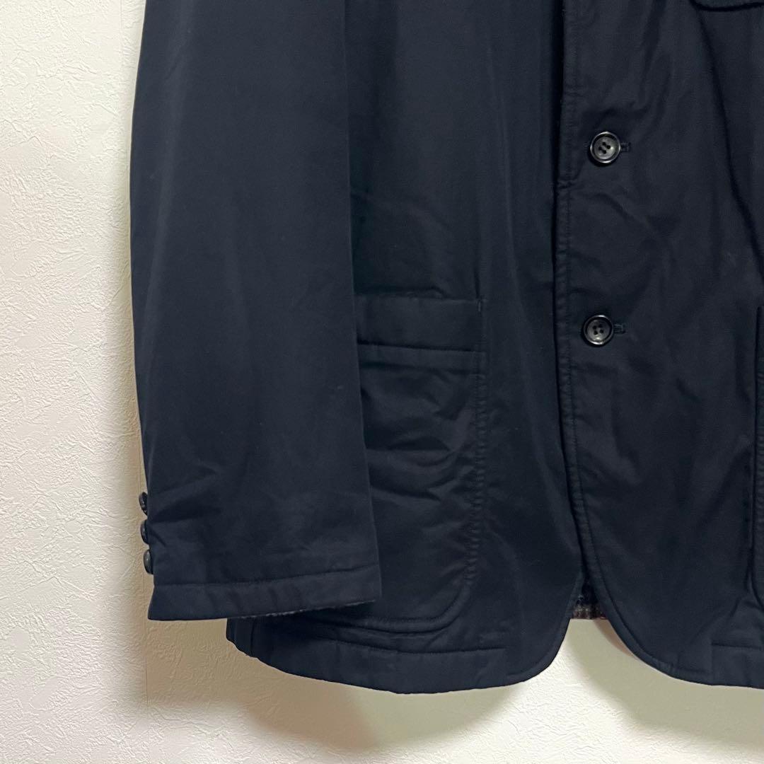 【美品】コムデギャルソンオム　綿×チェックダブルフェイスジャケット　リバーシブル