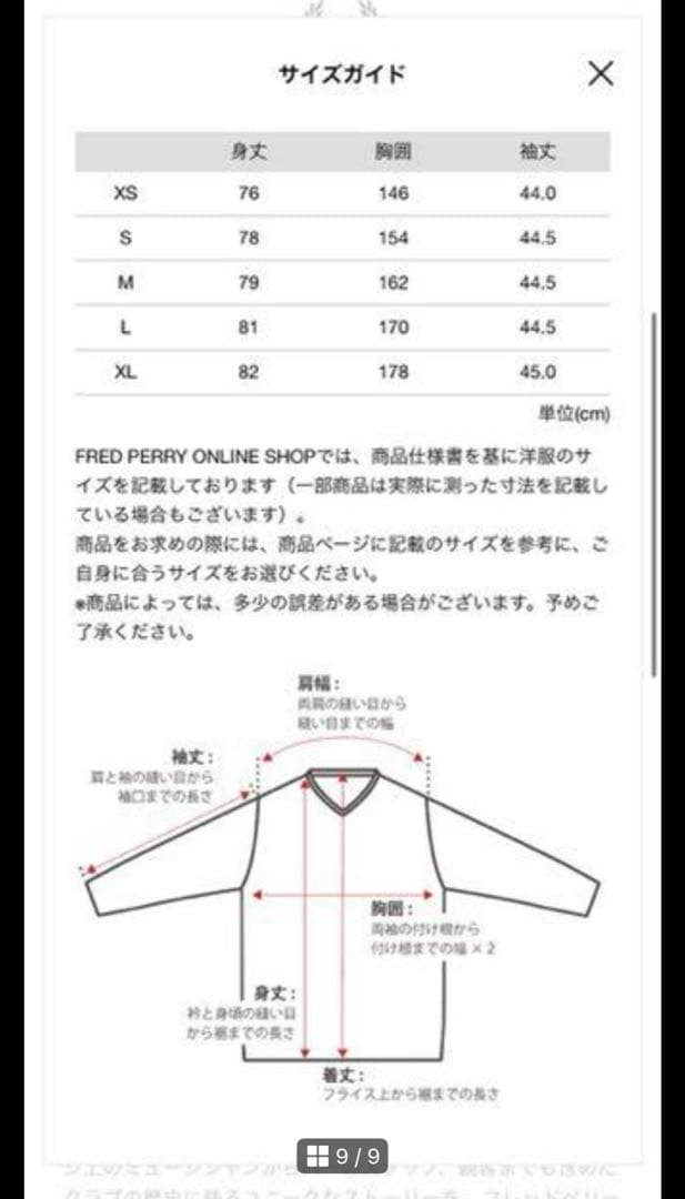 k*)様 RAF SIMONS FRED PERRY オーバーサイズ ニットセー