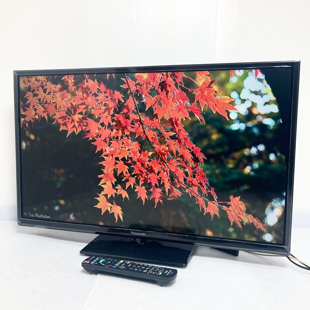 極美品 パナソニック 32V型液晶テレビ TH-32F300 2018年製